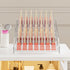 TTGIEET Acrylic Nail Polish Organizer Rack, 7 Tier Clear Holder Stand for Nail Polish Lipstick Makeup Brushes, Wall or Countertop Display, Transparent
