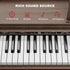 UMOMO 88 Weighted Key Digital Piano Keyboard with Piano Bench, Full Size Electric Piano with Piano Stand, Headphone Jack, 3 Pedal, Electronic Piano for Beginner, Adults
