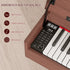 UMOMO 88 Weighted Key Digital Piano with Metal Stand, Beginner Keyboard Piano with Piano Bench, Full Size Heavy Hammer Weighted Action Electric Piano Keyboard with USB MIDI