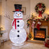 TTGIEET 6ft Lighted Pop-Up Snowman Outdoor Christmas Decoration with 225 LED Lights, Hat & Scarf