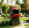 TTGIEET Package Delivery Boxes for Outdoor, 40 Gallon Large Mailbox with Lock, Weatherproof Metal Parcel Drop Safe for Porch