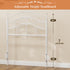 TTGIEET Metal Twin/Twin XL Headboard, Adjustable Height, Vintage Iron Scrollwork Design with Bed Frame Brackets Adapter