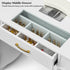 Paddie Nail Desk, built-in dust collector, multi-drawers