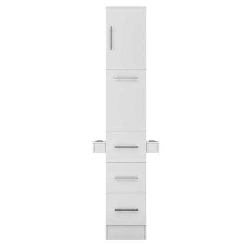 Estación Paddie Barber con soportes para secador de pelo