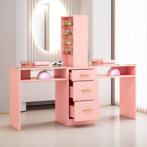 Paddie Double Manicure Table