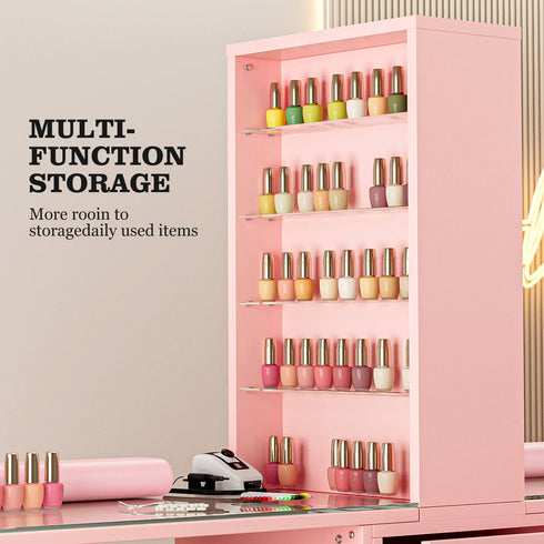 Paddie Double Manicure Table