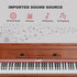 UMOMO 88 Weighted Key Digital Piano with Duet Piano Bench, Beginner Keyboard Piano Full Size Heavy Hammer Weighted Action Electric Piano Keyboard with USB MIDI