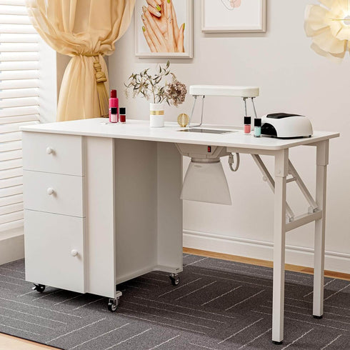 Paddie Foldable Manicure Table