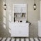 Paddie Wall Mount Salon Station with Mirror