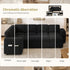 TTGIEET 7-Seater U-Shaped Sectional Sleeper Sofa, Reversible Pull-Out Sofa Bed with Storage & Cup Holders, Corduroy Couch for Living Room