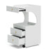 TTGIEET Salon Stylist Rolling Cart with 3 Drawers and Pull-Out Desktop, Makeup Tool Organizer for Beauty Spa Barbershop
