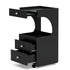 TTGIEET Salon Stylist Rolling Cart with 3 Drawers and Pull-Out Desktop, Makeup Tool Organizer for Beauty Spa Barbershop