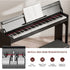 TTGIEET 88 Key Digital Piano Keyboard, Full Size Electric Piano with Piano Stand, Headphone Jack, 3 Pedal, Electronic Piano for Beginner