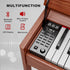 UMOMO 88 Weighted Key Digital Piano with Duet Piano Bench, Beginner Keyboard Piano Full Size Heavy Hammer Weighted Action Electric Piano Keyboard with USB MIDI