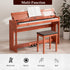 TTGIEET 88 Key Digital Piano Keyboard, Full Size Electric Piano with Piano Stand, Headphone Jack, 3 Pedal, Electronic Piano for Beginner