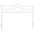 TTGIEET Metal King Headboard, Adjustable Height, Vintage Iron Scrollwork Design with Bed Frame Brackets Adapter