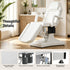 TTGIEET Fully Electric Esthetician Bed with 3 Motors, Adjustable Spa Facial Chair Massage Table for Tattoo, Lash Extensions, Waxing, Skincare & Beauty Salon