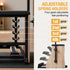 TTGIEET Wood Pilates Reformer Chair with Adjustable Resistance Springs, Split Pedals & Handles, Home Gym Core Trainer for Rehab