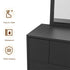 Paddie Wall Mount Salon Station with Mirror