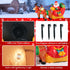 TTGIEET 6ft x 3.6ft Lighted Inflatable Santa and Reindeer | Outdoor Christmas Yard Decoration with Built-in Fan