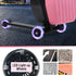 TTGIEET Kids Scooter Luggage, 20 Inch Foldable Ride-On Suitcase with LED Wheels, 40L Capacity, Adjustable Handlebar