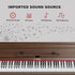 UMOMO 88 Weighted Key Digital Piano with Duet Piano Bench, Beginner Keyboard Piano Full Size Heavy Hammer Weighted Action Electric Piano Keyboard with USB MIDI