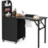Upgraded! Paddie Foldable Nail Table with Storage