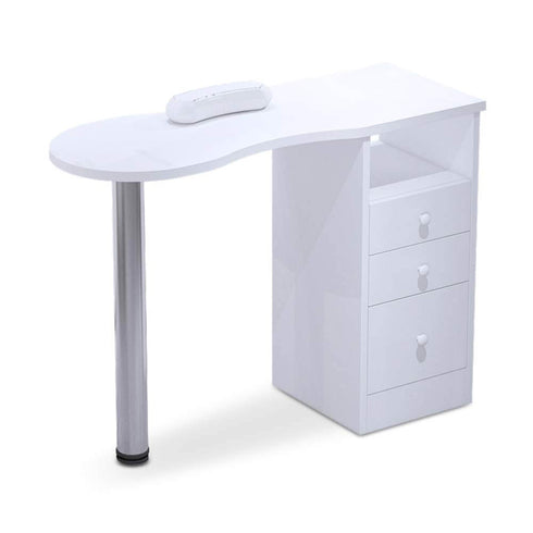 Paddie Nail Table with Single Leg
