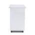 Paddie Manicure Table, 4 drawers, 2-tier cabinet