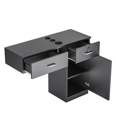 Paddie Wall Mount Salon Cabinet