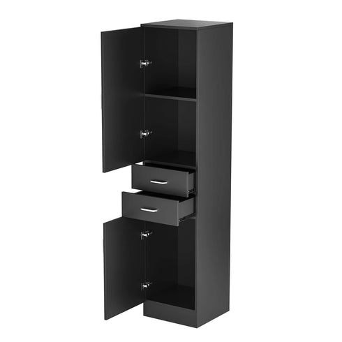 Paddie Wall Mount Barber Station, large cabinets