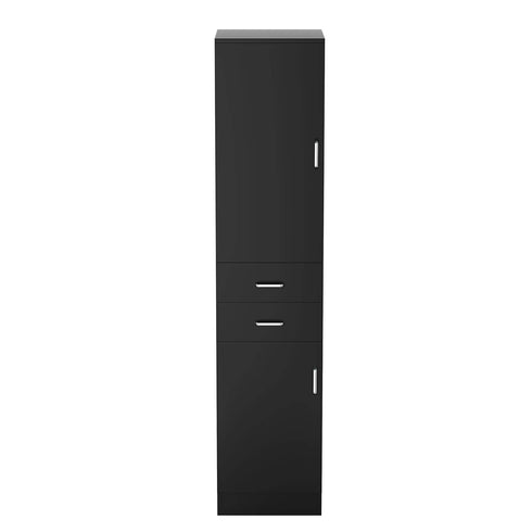 Paddie Wall Mount Barber Station, large cabinets